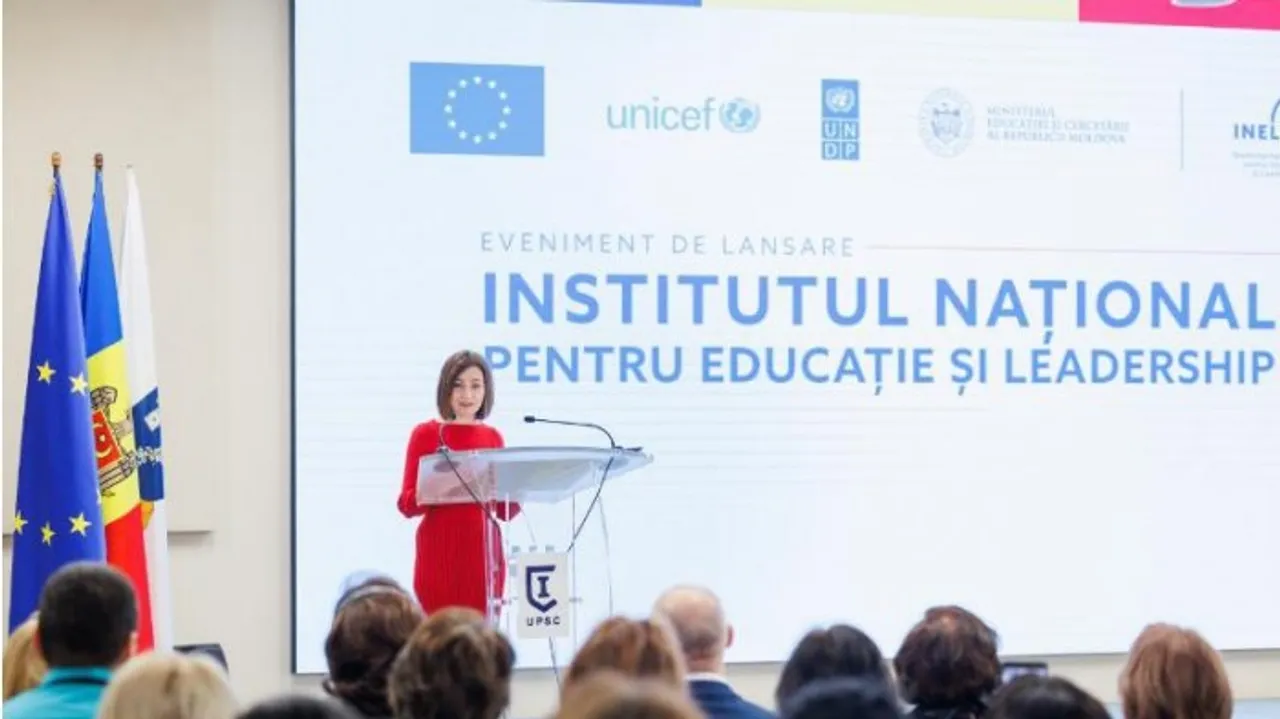 Moldova takes a bold step towards a European future: President Sandu inaugurates a new educational institute